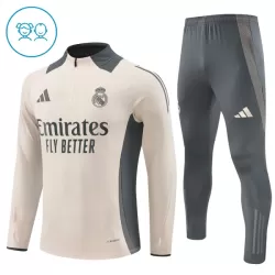 Real Madrid Kvart-Zip Trenings Collegegenser Barn 2024/2025 Real Madrid Kvart-Zip Trenings Collegegenser Barn 2024/2025
