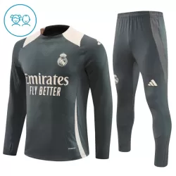 Real Madrid Trenings Skjorter Set Barn 2024/2025 Grå Real Madrid Trenings Skjorter Set Barn 2024/2025 Grå