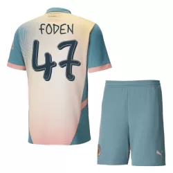 Manchester City Foden 47 Fjerdedrakt Barn 2024/2025 - med Bukse Manchester City Foden 47 Fjerdedrakt Barn 2024/2025 - med Bukse