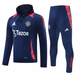 Manchester United Hoodie Trenings Collegegenser Herre 2024/2025 Navy Manchester United Hoodie Trenings Collegegenser Herre 2024/2025 Navy