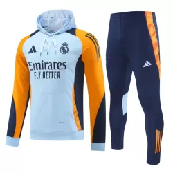 Real Madrid Hoodie Trenings Collegegenser Herre 2024/2025 Blå Real Madrid Hoodie Trenings Collegegenser Herre 2024/2025 Blå