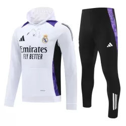 Real Madrid Hoodie Trenings Collegegenser Herre 2024/2025 Hvit Real Madrid Hoodie Trenings Collegegenser Herre 2024/2025 Hvit