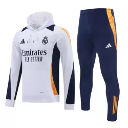 Real Madrid Hoodie Trenings Collegegenser Herre 2024/2025 Hvit Real Madrid Hoodie Trenings Collegegenser Herre 2024/2025 Hvit