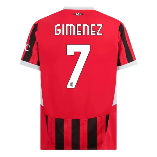 AC Milan Gimenez 7 Hjemmedrakt Herre 2024/2025