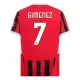 AC Milan Gimenez 7 Hjemmedrakt Herre 2024/2025