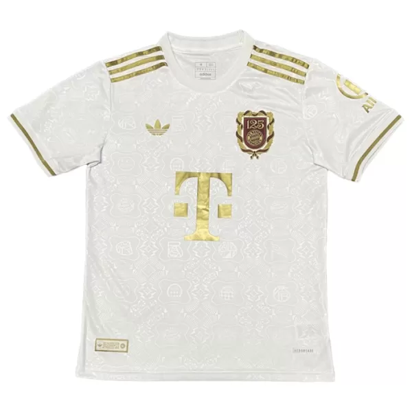 FC Bayern München Jubileum Drakt Herre 2024/2025 Hvit FC Bayern München Jubileum Drakt Herre 2024/2025 Hvit