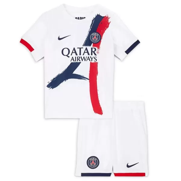 Paris Saint-Germain Kvaratskhelia 7 Bortedrakt Barn 2024/2025 - med Bukse