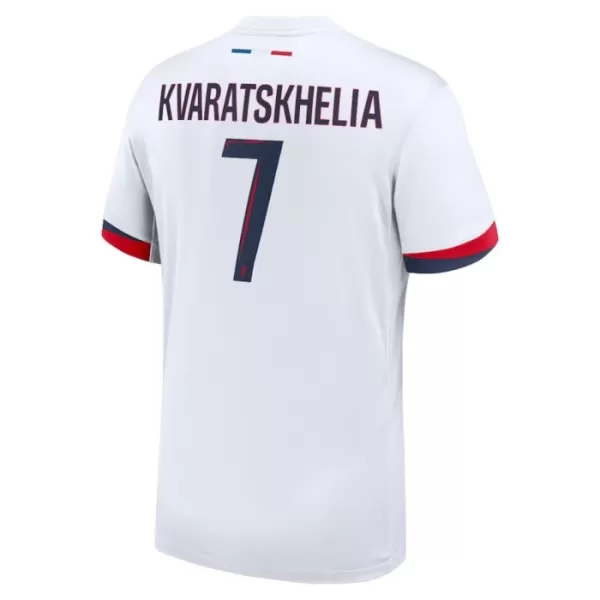 Paris Saint-Germain Kvaratskhelia 7 Bortedrakt Herre 2024/2025