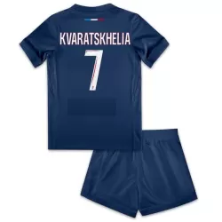 Paris Saint-Germain Kvaratskhelia 7 Hjemmedrakt Barn 2024/2025 - med Bukse Paris Saint-Germain Kvaratskhelia 7 Hjemmedrakt Barn 2024/2025 - med Bukse