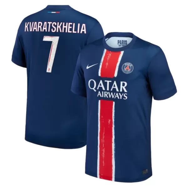 Paris Saint-Germain Kvaratskhelia 7 Hjemmedrakt Herre 2024/2025 Paris Saint-Germain Kvaratskhelia 7 Hjemmedrakt Herre 2024/2025