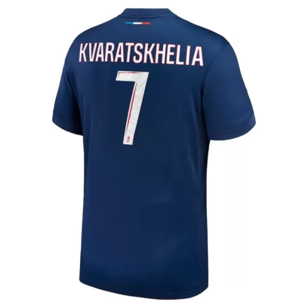 Paris Saint-Germain Kvaratskhelia 7 Hjemmedrakt Herre 2024/2025