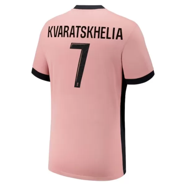 Paris Saint-Germain Kvaratskhelia 7 Tredjedrakt Herre 2024/2025
