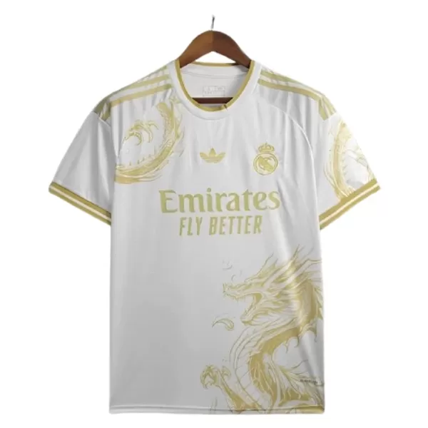 Real Madrid Drakt Herre 2024/2025 Dragon Spesiell Hvit Real Madrid Drakt Herre 2024/2025 Dragon Spesiell Hvit