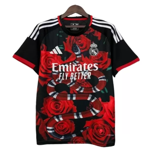 Real Madrid x Rose Drakt Herre 2024/2025 Spesiell Rød Real Madrid x Rose Drakt Herre 2024/2025 Spesiell Rød