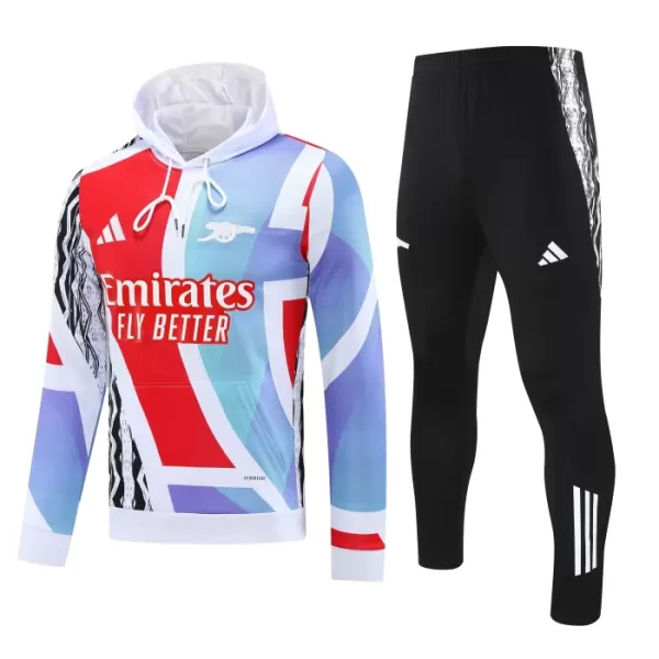 Arsenal Hoodie Trenings Collegegenser Herre 2024/2025 Hvit Arsenal Hoodie Trenings Collegegenser Herre 2024/2025 Hvit