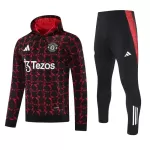 Manchester United Hoodie Trenings Collegegenser Herre 2024/2025 Rød