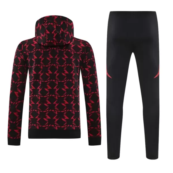 Manchester United Hoodie Trenings Collegegenser Herre 2024/2025 Rød