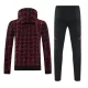 Manchester United Hoodie Trenings Collegegenser Herre 2024/2025 Rød