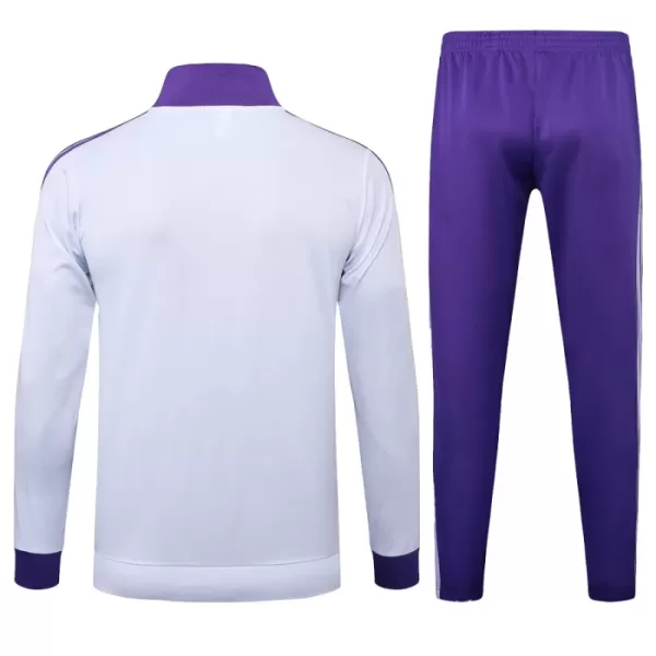 Real Madrid Treningsjakkedresser Herre 2024/2025 Hvit