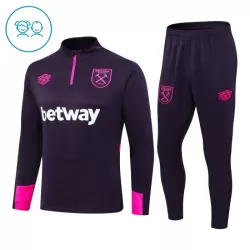 West Ham United Kvart-Zip Trenings Collegegenser Barn 2024/2025 West Ham United Kvart-Zip Trenings Collegegenser Barn 2024/2025