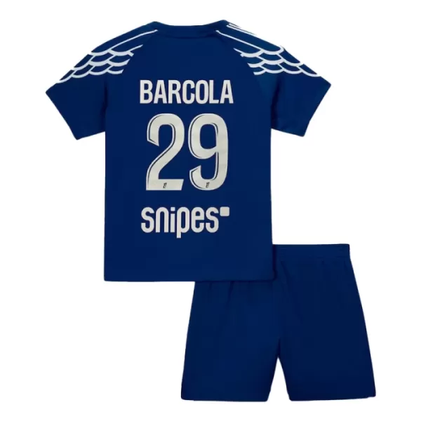 Paris Saint-Germain Bradley Barcola 29 Fjerdedrakt Barn 2024/2025 - med Bukse Paris Saint-Germain Bradley Barcola 29 Fjerdedrakt Barn 2024/2025 - med Bukse