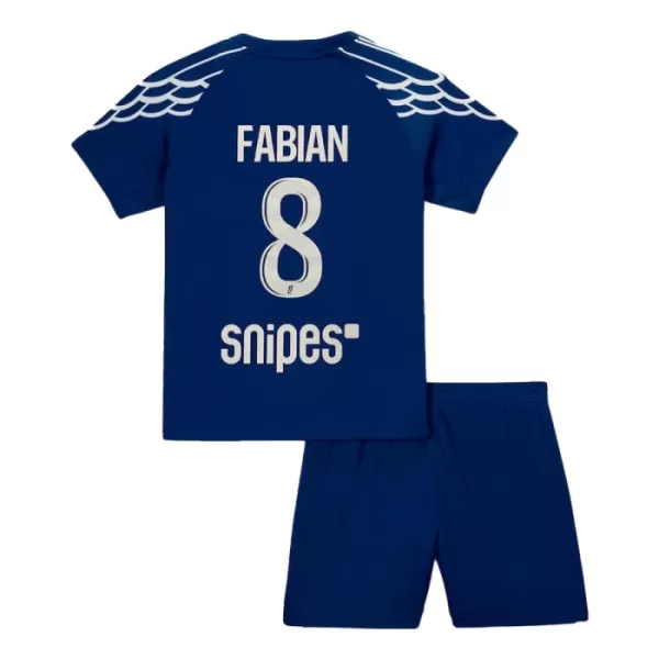 Paris Saint-Germain Fabian Ruiz 8 Fjerdedrakt Barn 2024/2025 - med Bukse Paris Saint-Germain Fabian Ruiz 8 Fjerdedrakt Barn 2024/2025 - med Bukse