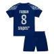 Paris Saint-Germain Fabian Ruiz 8 Fjerdedrakt Barn 2024/2025 - med Bukse Paris Saint-Germain Fabian Ruiz 8 Fjerdedrakt Barn 2024/2025 - med Bukse