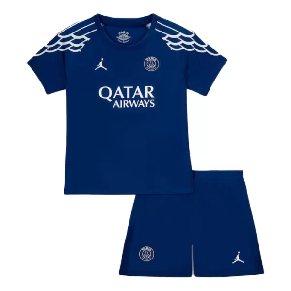 Paris Saint-Germain Fabian Ruiz 8 Fjerdedrakt Barn 2024/2025 - med Bukse