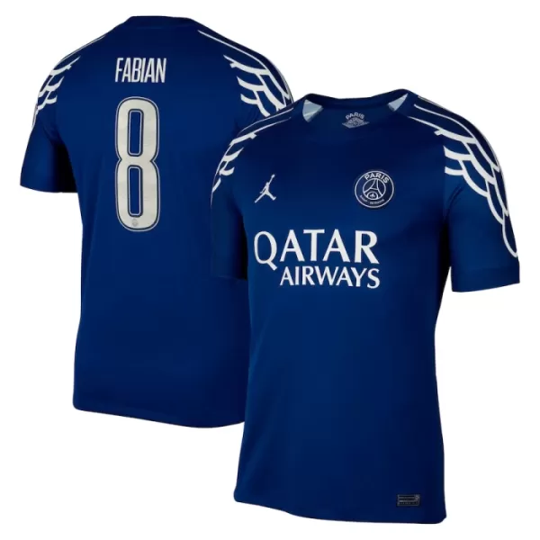Paris Saint-Germain Fabian Ruiz 8 Fjerdedrakt Herre 2024/2025 Paris Saint-Germain Fabian Ruiz 8 Fjerdedrakt Herre 2024/2025