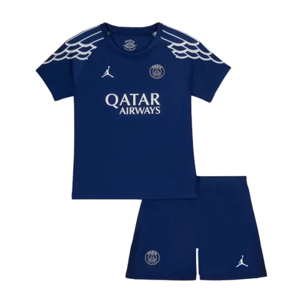 Paris Saint-Germain Fjerdedrakt Barn 2024/2025 - med Bukse Paris Saint-Germain Fjerdedrakt Barn 2024/2025 - med Bukse