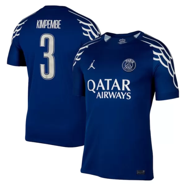 Paris Saint-Germain Presnel Kimpembe 3 Fjerdedrakt Herre 2024/2025 Paris Saint-Germain Presnel Kimpembe 3 Fjerdedrakt Herre 2024/2025