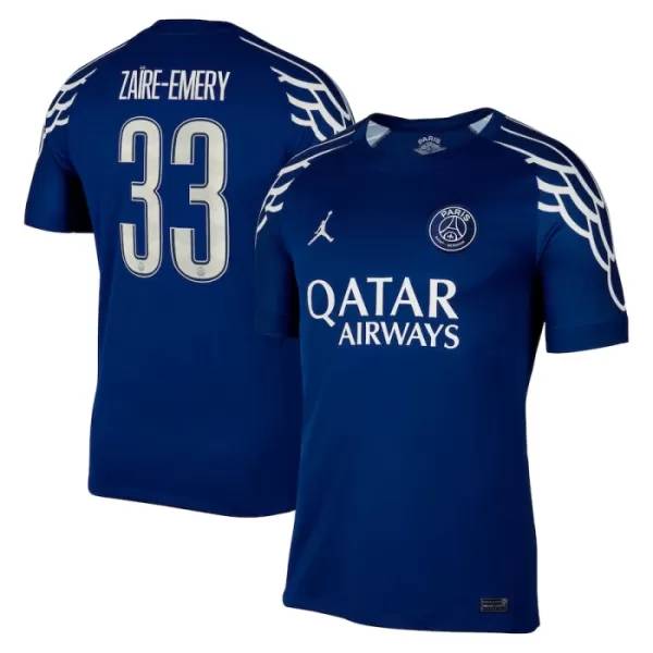 Paris Saint-Germain Zaire Emery 33 Fjerdedrakt Herre 2024/2025 Paris Saint-Germain Zaire Emery 33 Fjerdedrakt Herre 2024/2025