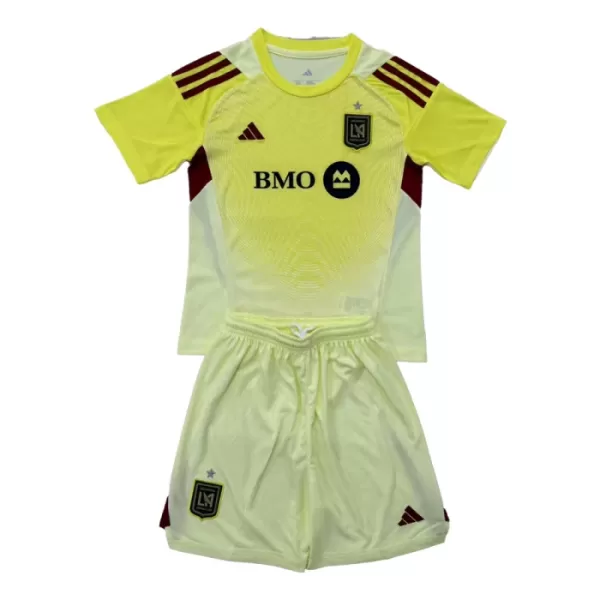 Los Angeles FC Keeper Drakt Barn 2025 Gul Los Angeles FC Keeper Drakt Barn 2025 Gul