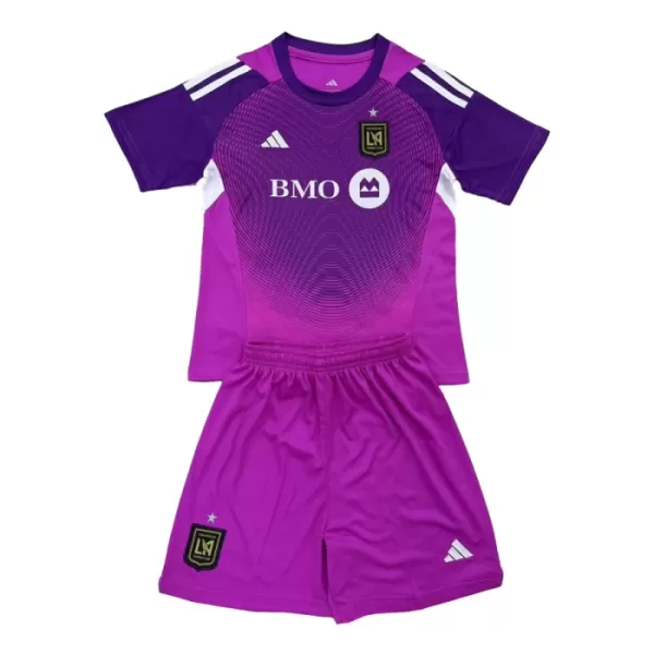 Los Angeles FC Keeper Drakt Barn 2025 Lilla Los Angeles FC Keeper Drakt Barn 2025 Lilla