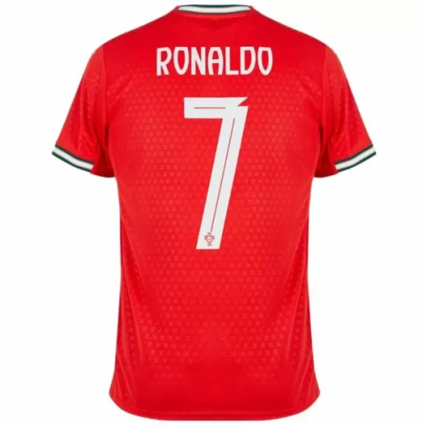 Portugal Ronaldo 7 Hjemmedrakt Barn 2025 - med Bukse
