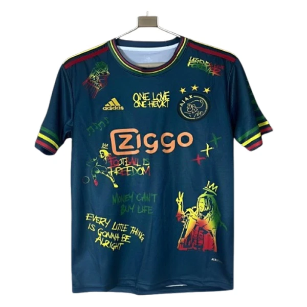 Ajax Amsterdam x Bob Marley Drakt Herre 2024/2025 Navy Ajax Amsterdam x Bob Marley Drakt Herre 2024/2025 Navy