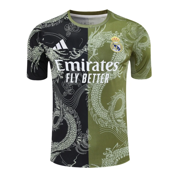 Real Madrid Drakt Herre 2024/2025 Dragon Grønn Real Madrid Drakt Herre 2024/2025 Dragon Grønn
