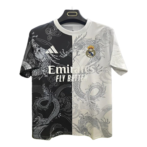 Real Madrid Drakt Herre 2024/2025 Dragon Hvit Real Madrid Drakt Herre 2024/2025 Dragon Hvit