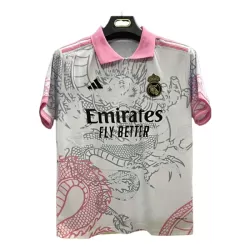 Real Madrid Drakt Herre 2025-26 Dragon Hvit Real Madrid Drakt Herre 2025-26 Dragon Hvit