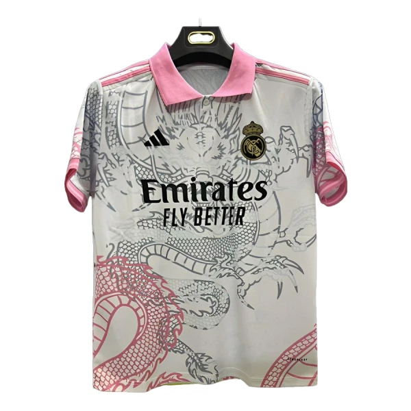Real Madrid Drakt Herre 2025-26 Dragon Hvit