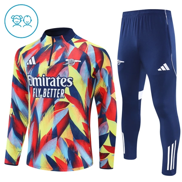 Arsenal Kvart-Zip Trenings Collegegenser Barn 2025-26 Arsenal Kvart-Zip Trenings Collegegenser Barn 2025-26