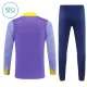 Atlético Madrid Kvart-Zip Trenings Collegegenser Barn 2025-26 Lilla