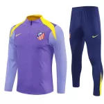 Atlético Madrid Kvart-Zip Trenings Collegegenser Herre 2025-26 Lilla