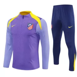 Atlético Madrid Kvart-Zip Trenings Collegegenser Herre 2025-26 Lilla Atlético Madrid Kvart-Zip Trenings Collegegenser Herre 2025-26 Lilla