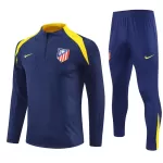 Atlético Madrid Kvart-Zip Trenings Collegegenser Herre 2025-26 Navy