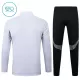 Inter Miami CF Kvart-Zip Trenings Collegegenser Barn 2025-26 Hvit