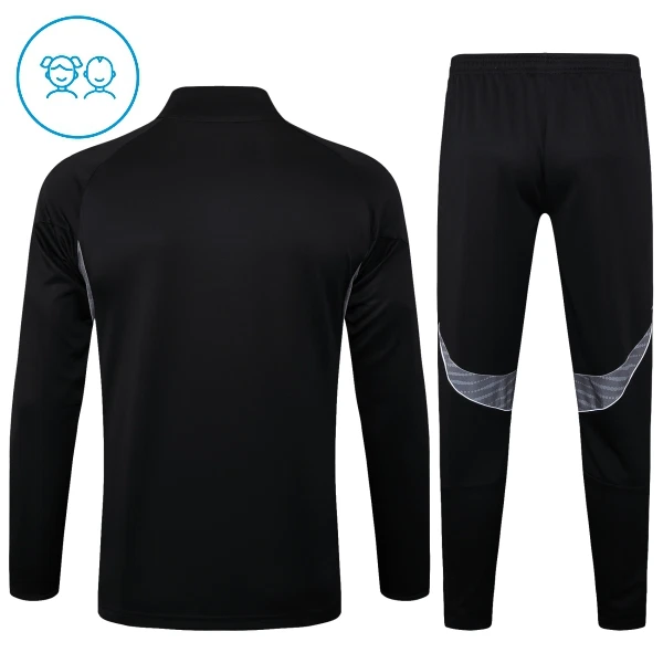 Inter Miami CF Kvart-Zip Trenings Collegegenser Barn 2025-26 Svart