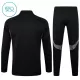 Inter Miami CF Kvart-Zip Trenings Collegegenser Barn 2025-26 Svart