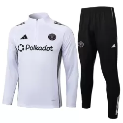 Inter Miami CF Kvart-Zip Trenings Collegegenser Herre 2025-26 Hvit Inter Miami CF Kvart-Zip Trenings Collegegenser Herre 2025-26 Hvit