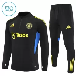 Manchester United Kvart-Zip Trenings Collegegenser Barn 2025-26 Manchester United Kvart-Zip Trenings Collegegenser Barn 2025-26